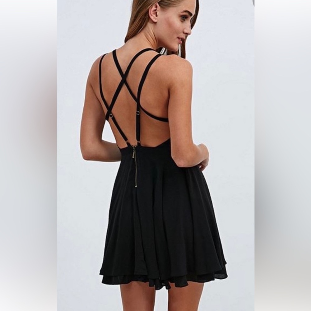 Urban Outfitters Kimchi Blue Fit & Flare Mini Dress